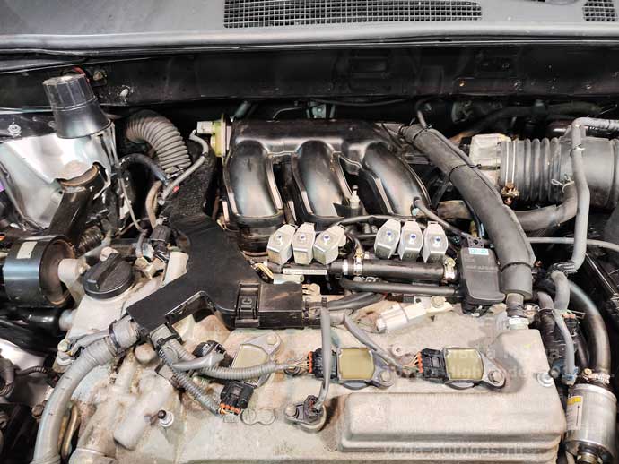 газовая рампа Альфа М/S, установка на Тойота Хайлендер 2012 г.в., 3.5 л., 273 л.с., с пробегом 197 550 км., миниВЗУ в лючке бензобака, тороидальный баллон 74 литра сзади, под кузовом, на месте запсного колеса, Нижний Новгород, Дзержинск