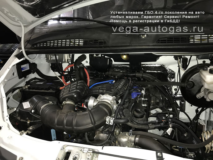 Установка ГБО OMVL MONOPLUG-4 (EVO метан 195 KW) и трёх баллонов под кузов Нижний Новгород Дзержинск