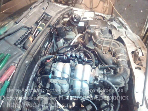 Установка ГБО ALPHA и 50 л. баллона на Chevrolet NIVA Шеви Нива Шевроле Нива Рампа RAIL IG-1